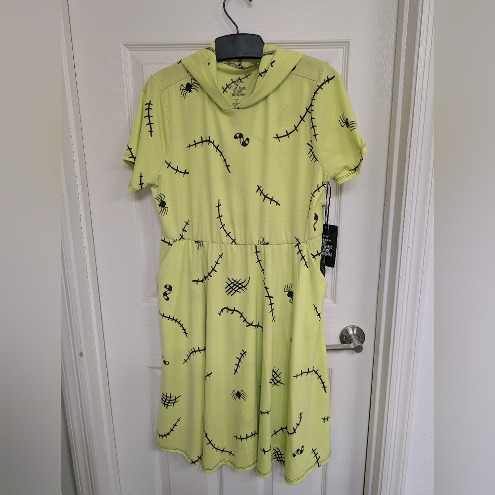 Torrid Disney Nightmare Before Christmas Oogie Boogie Hooded Dress